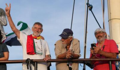 Manuel García, de la flotilla a Gaza