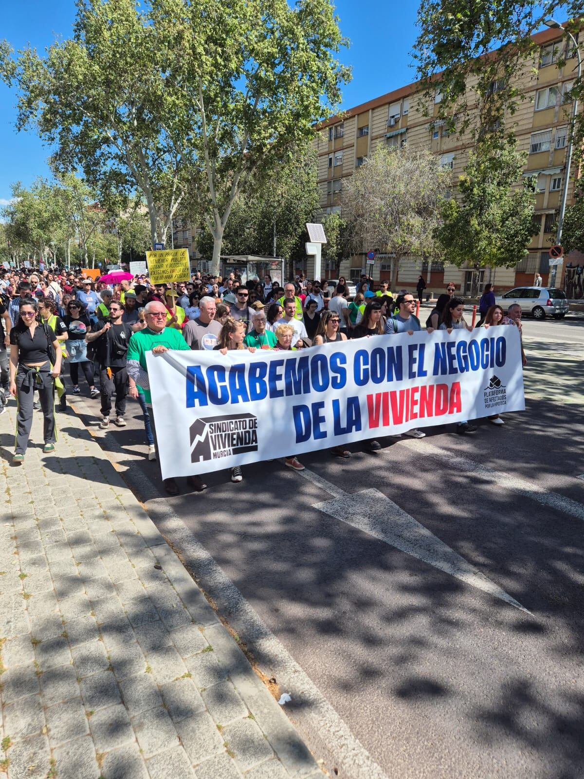 Desde la Plataforma afectados por la Hipoteca piden que el gobierno regional declare zonas tensionados los cuatro municipios con más habitantes: Murcia, Cartagena, Lorca y Molina de Segura
