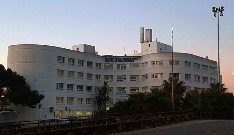 Hospital General Santa María de El Puerto donde fueron atendidas las dos mujeres heridas