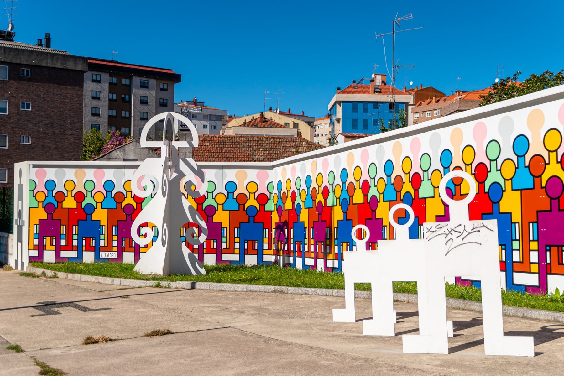 Monumento homenaje a Martínez Garrido, último alcalde republicano de Vigo