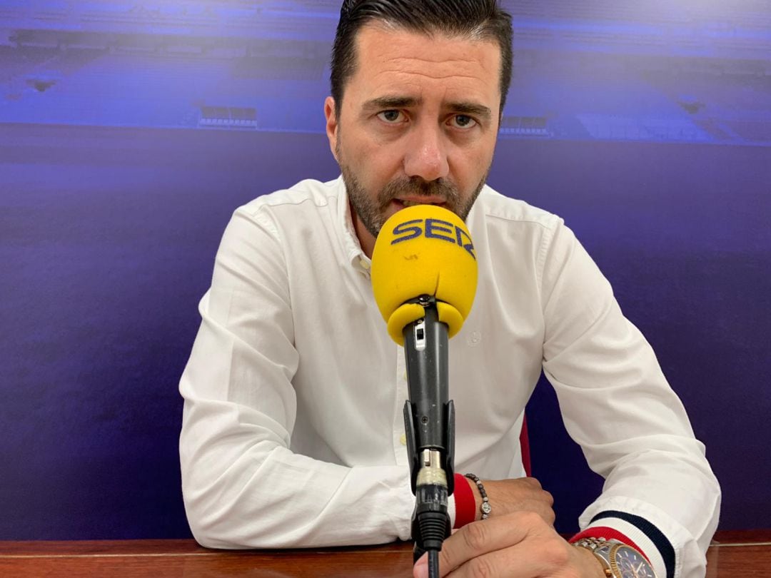 Pedro Reverte, director deportivo del UCAM Murcia CF