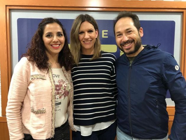 Patricia Huertas, Lola Alcántara y Jacinto Molero.