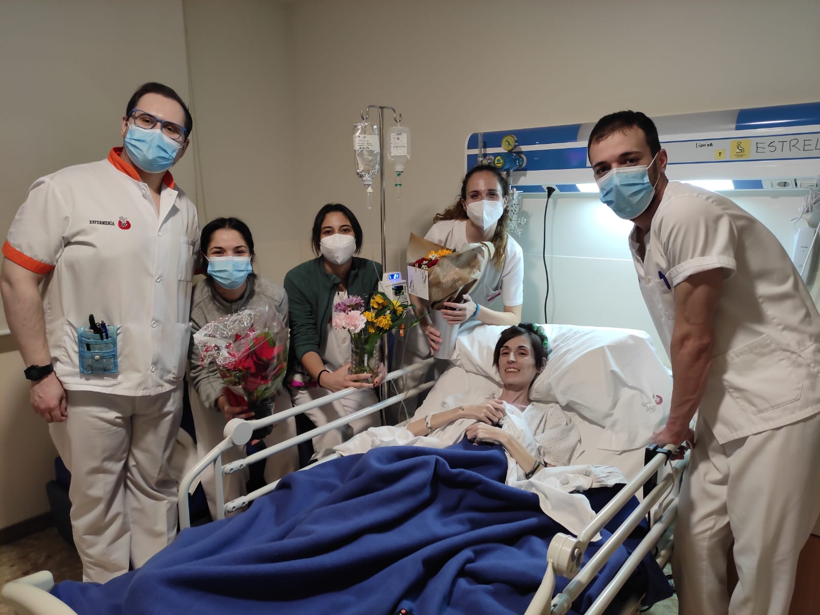 El Hospital San Juan de Dios de Zaragoza celebró la boda de una paciente