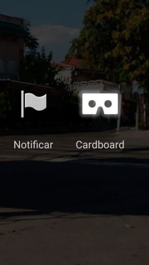 El icono Cardboard, imprescindible para visionar vídeos en 360º