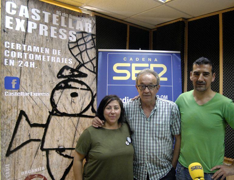 noelia Lara, Jacinto Gil y Joaquín Adarve hablan de Castellar Express.