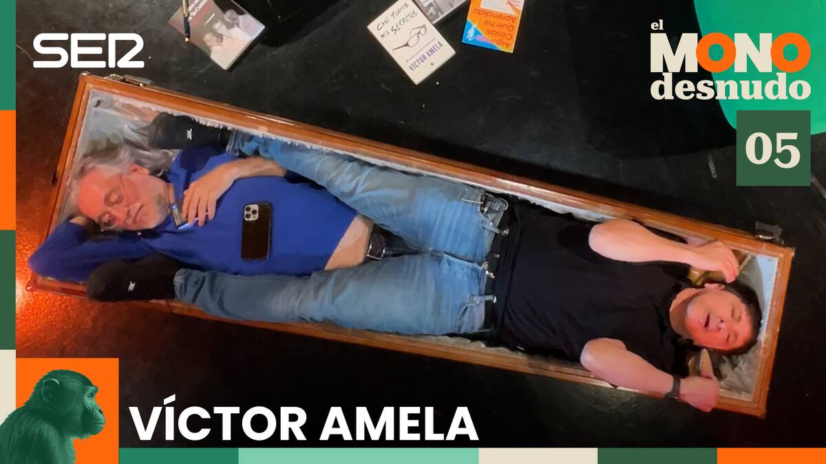 Víctor Amela: "Morirse es una mierda, pero me puedo reír"