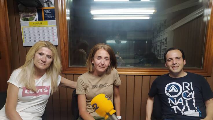 Cristina Milán y los Cronistas del Trail en Radio Villena