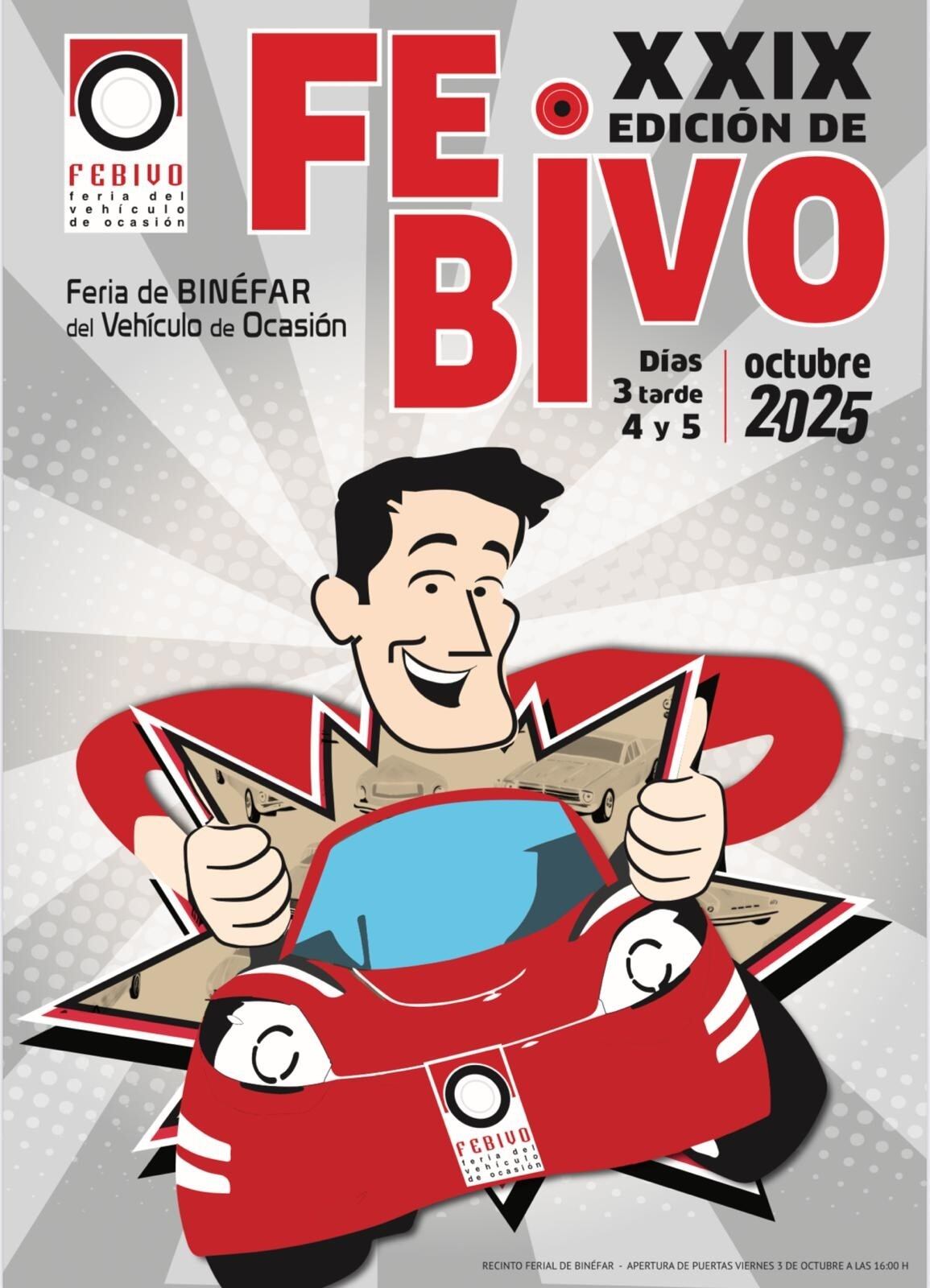 cartel anunciador de Febivo 2025