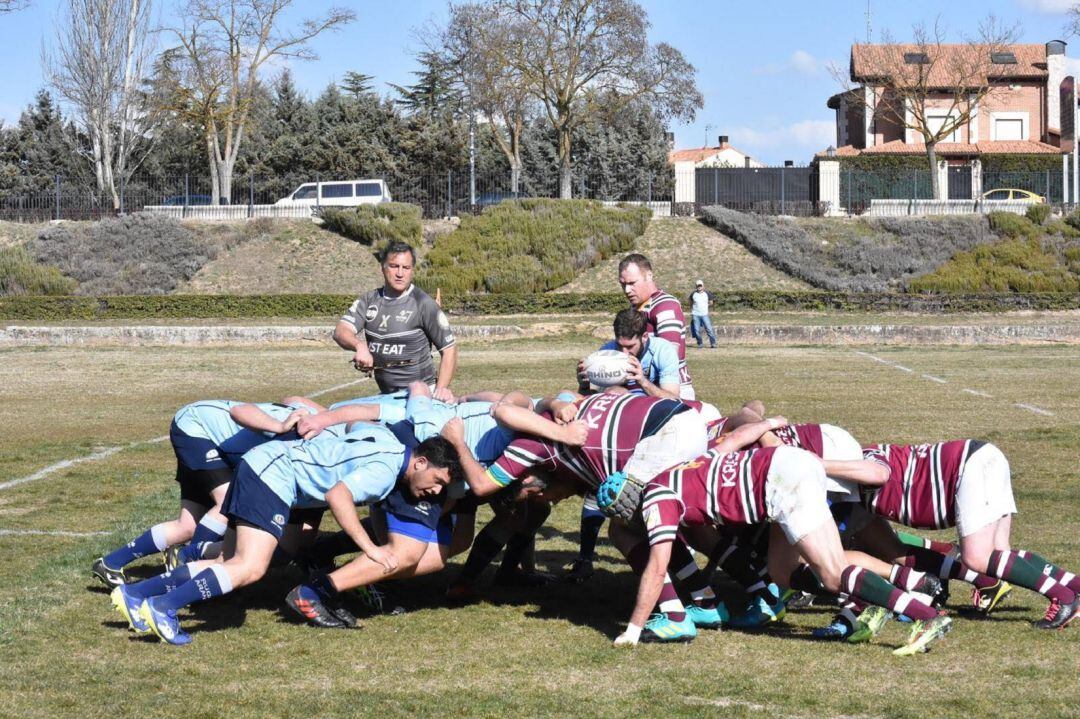 Los celeste y vino superaron a Alcobendas C en la Virgen de las Viñas.