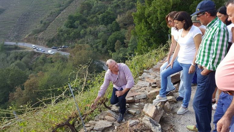 VIsita da Conselleira de Medio Rural, Ángeles Vázquez, a Sober