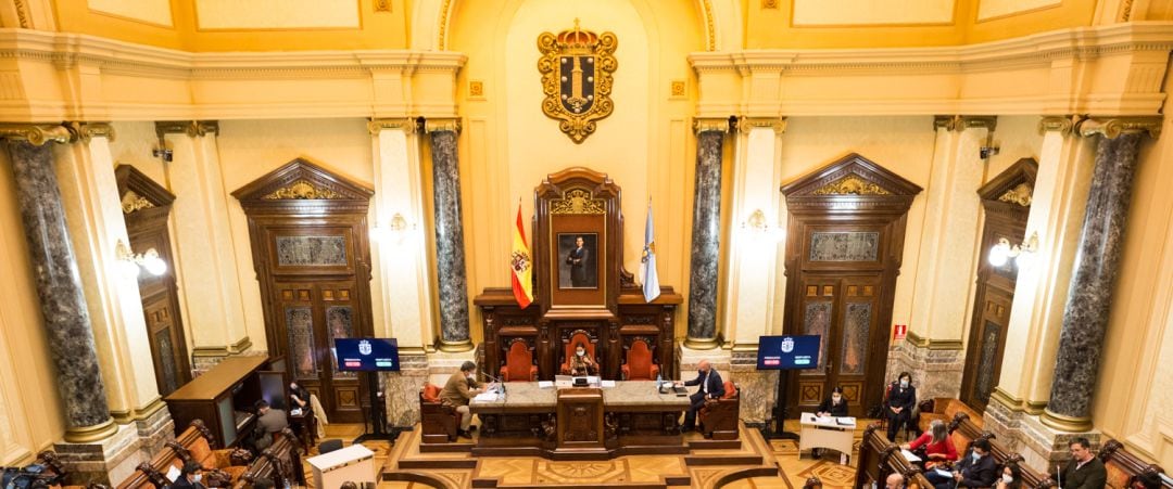Pleno del Concello da Coruña