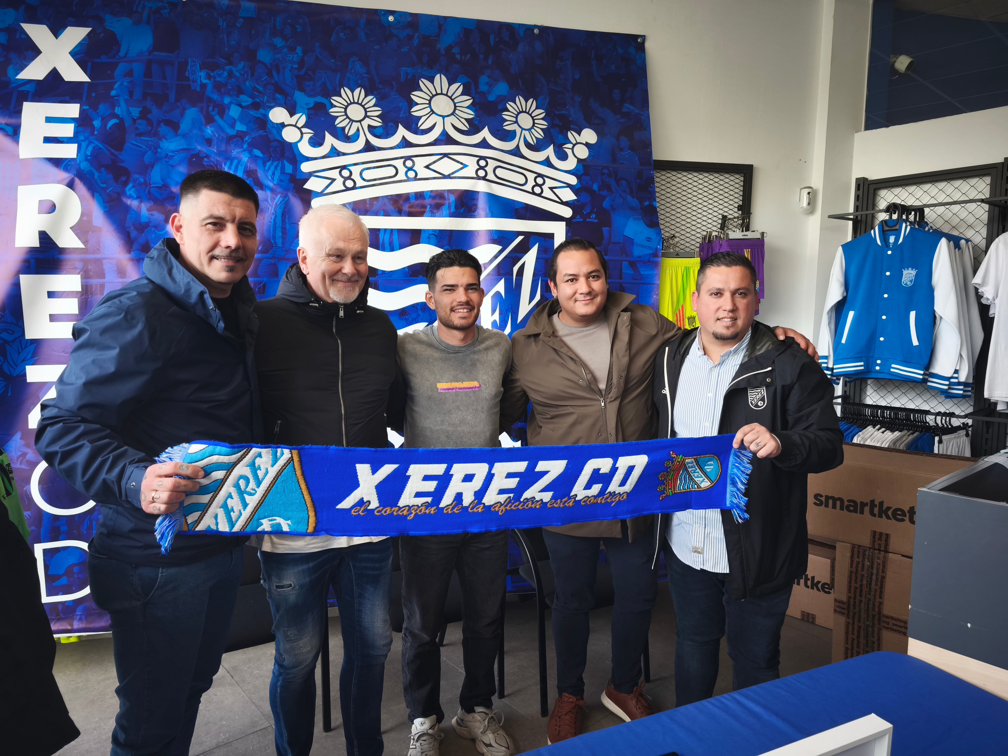Presentación de Zequi como nuevo jugador del Xerez CD