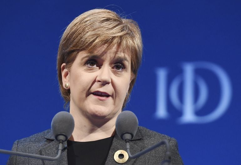 La ministra prinicpal de Escocia, Nicola Sturgeon