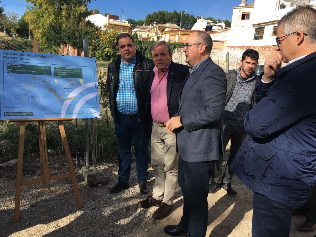 Las obras de la agrupación de vertidos de Martos podrán reiniciarse en enero