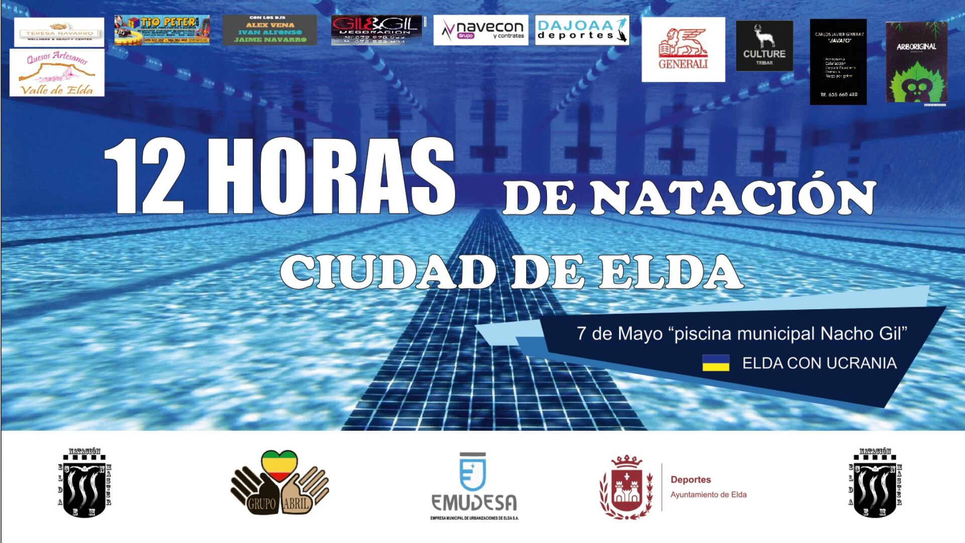 Cartel de la cita deportiva