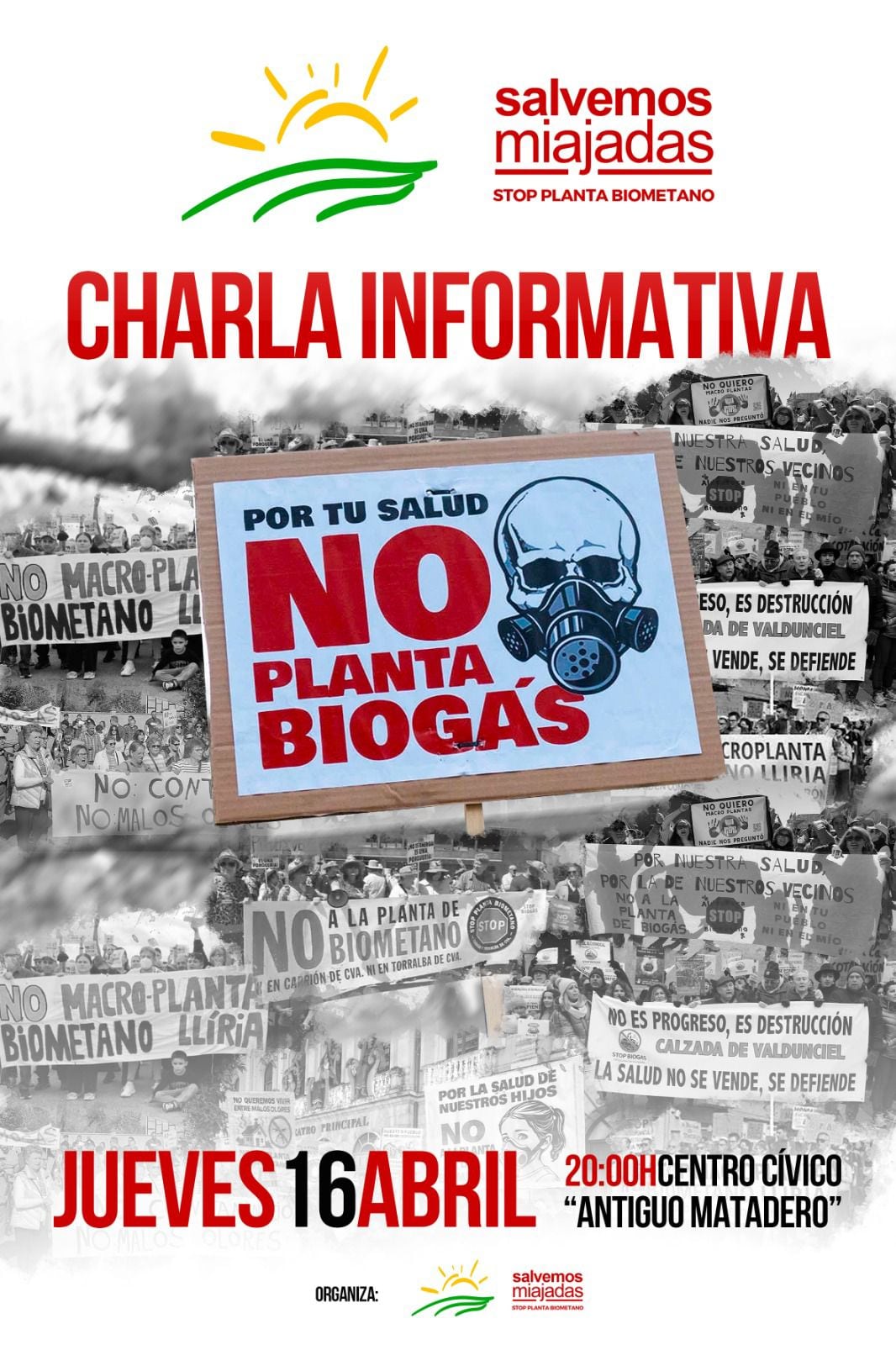 Nace la plataforma "Salvemos Miajadas" contra la planta de biometano proyectada en la localidad