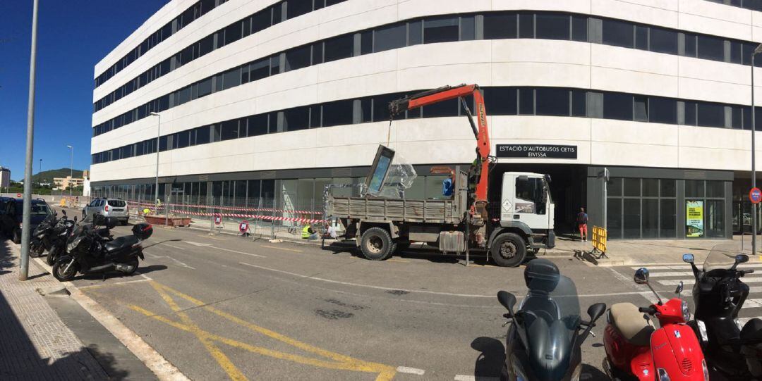 Imagen de archivo del edificio Cetis, que alberga las dependencias temporales de los Juzgados