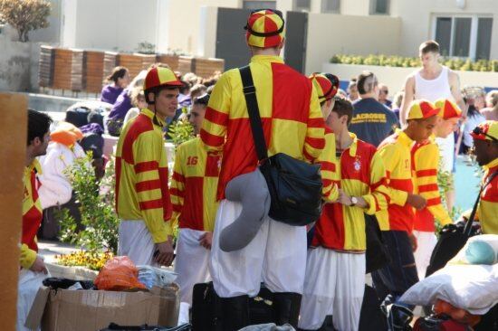 Un grup de joves britànics a un hotel de Salou