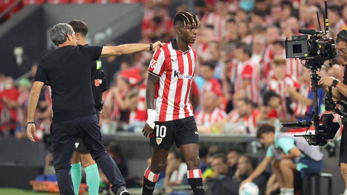 Nico Williams: "Tengo muchas ganas de que llegue la 'Champions League'"