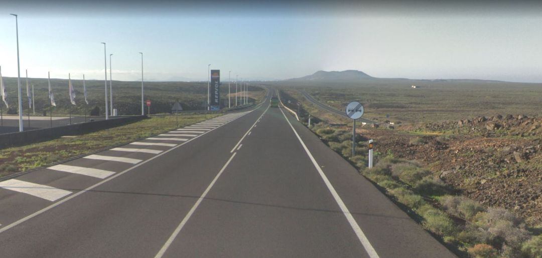 Lugar del accidente.