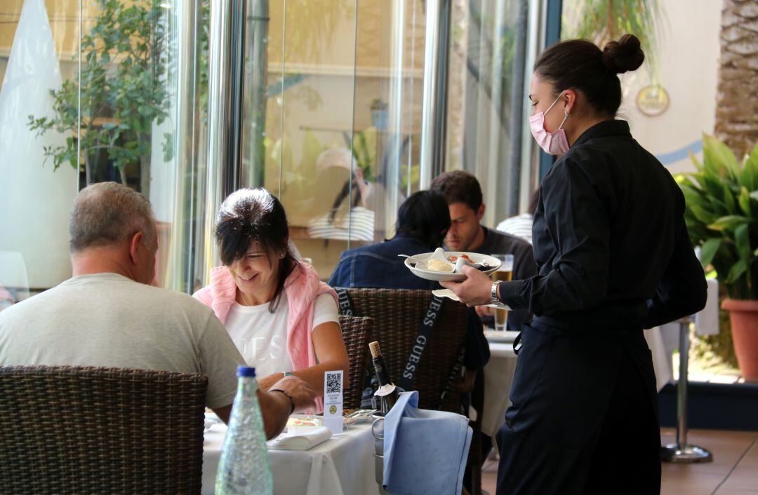 Imatge d&#039;arxiu d&#039;un resturant de Sant Carles de la Ràpita