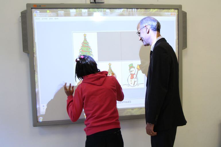 El cap de Govern visitava aquest matí els infants de l'Escola especialitzada de Meritxell amb motiu de les festes de Nadal.