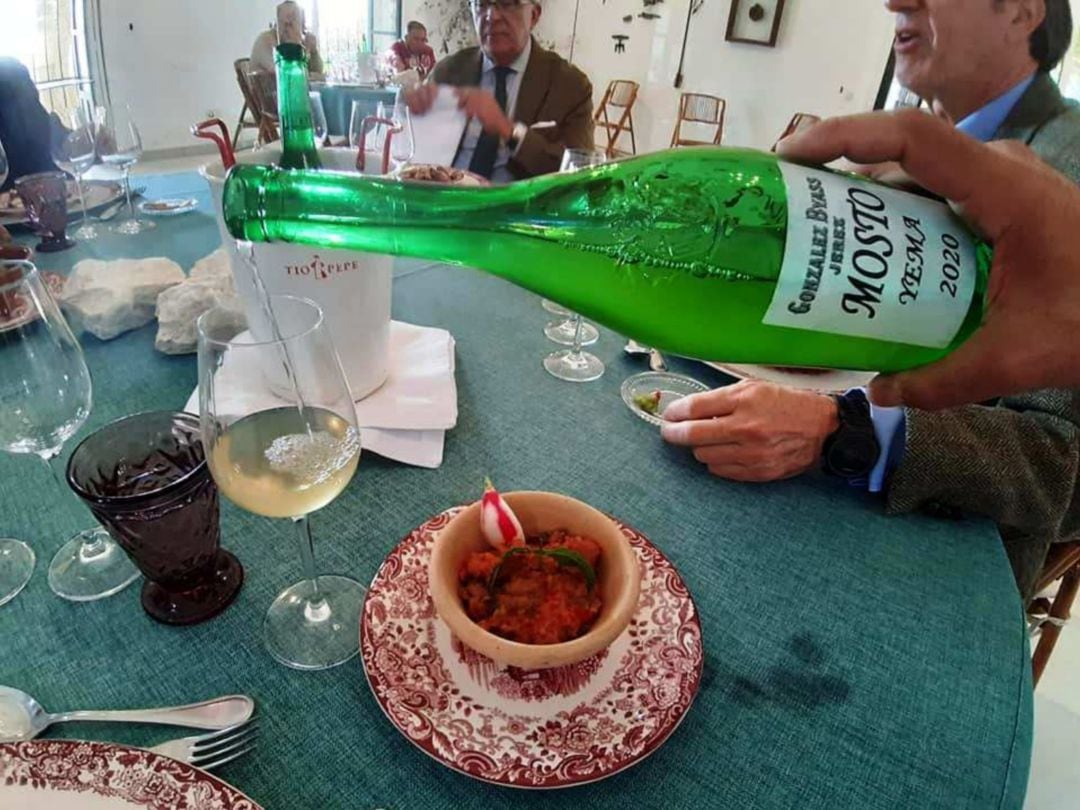 El mosto de yema 2020 de González Byass, la pubertad del Tío Pepe. 