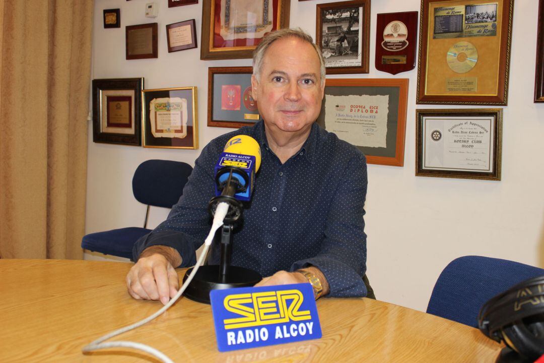 Enrique Barbeito, imagen de archivo del director del Departamento de Salud de Alcoy