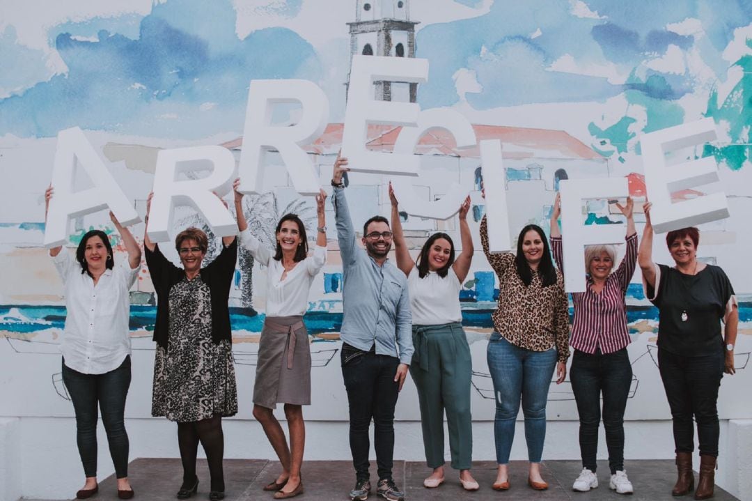 Candidatura de Echedey Eugenio (CC-PNC-San Borondón) en Arrecife.