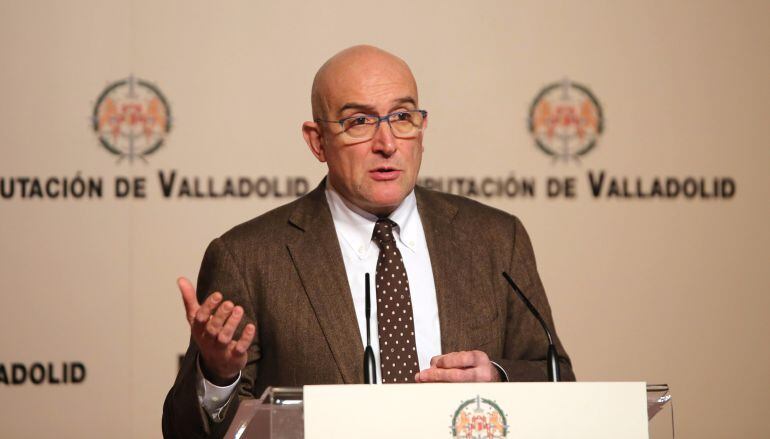 Jesús Julio Carnero, presidente de la Diputación Provincial de Valladolid