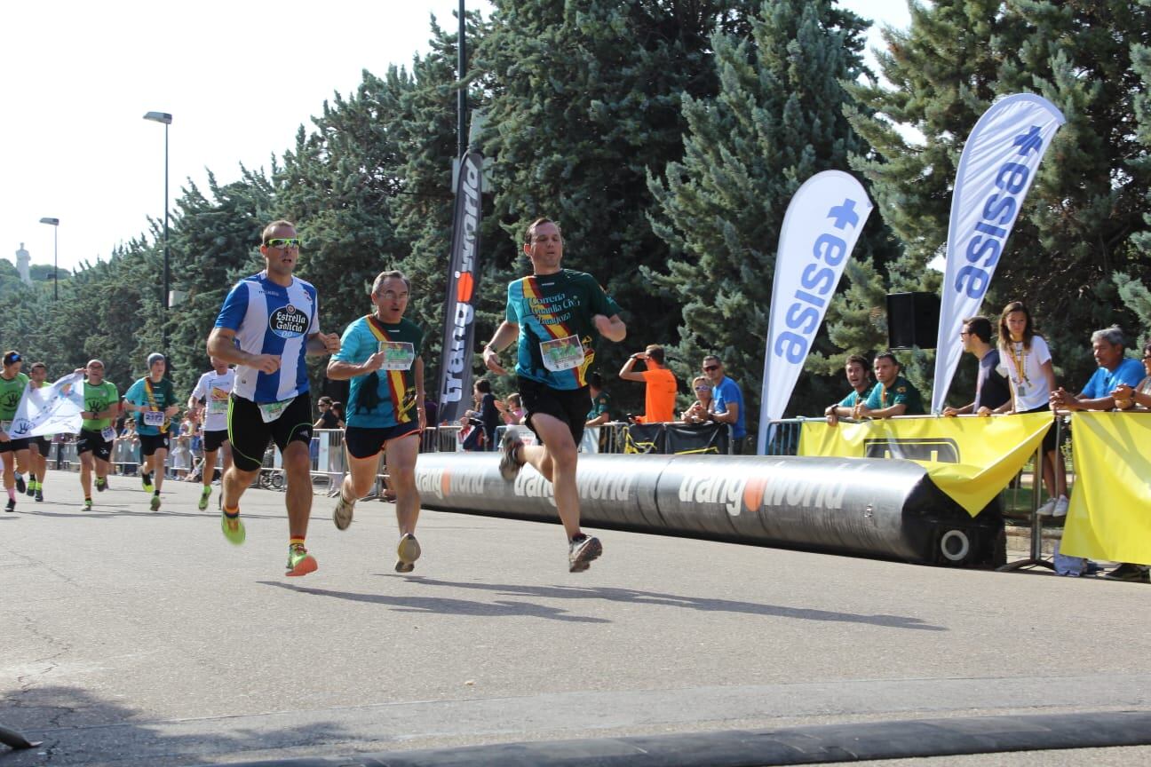 Imagen de archivo de una edición anterior de la prueba deportiva "La Correría"