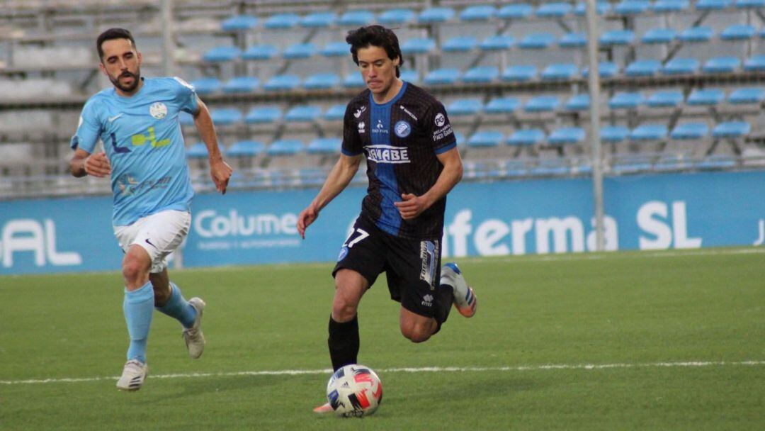 Beni durante un partido esta temporada