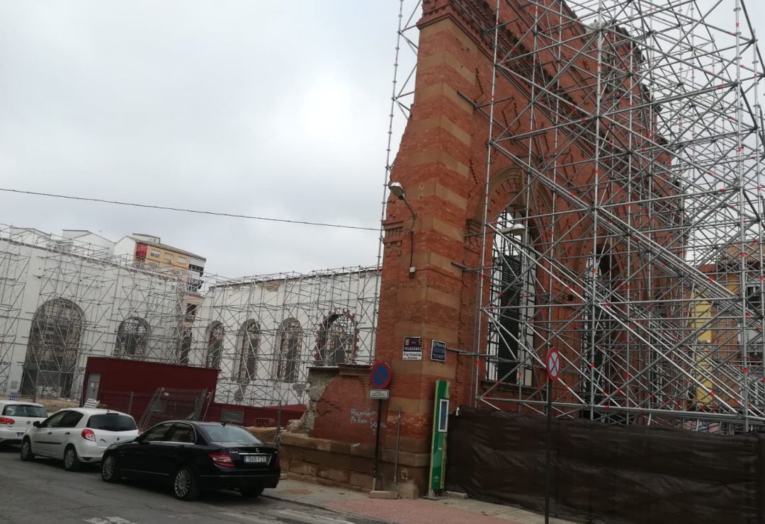 Antiguo mercado central de la calle Santiago.