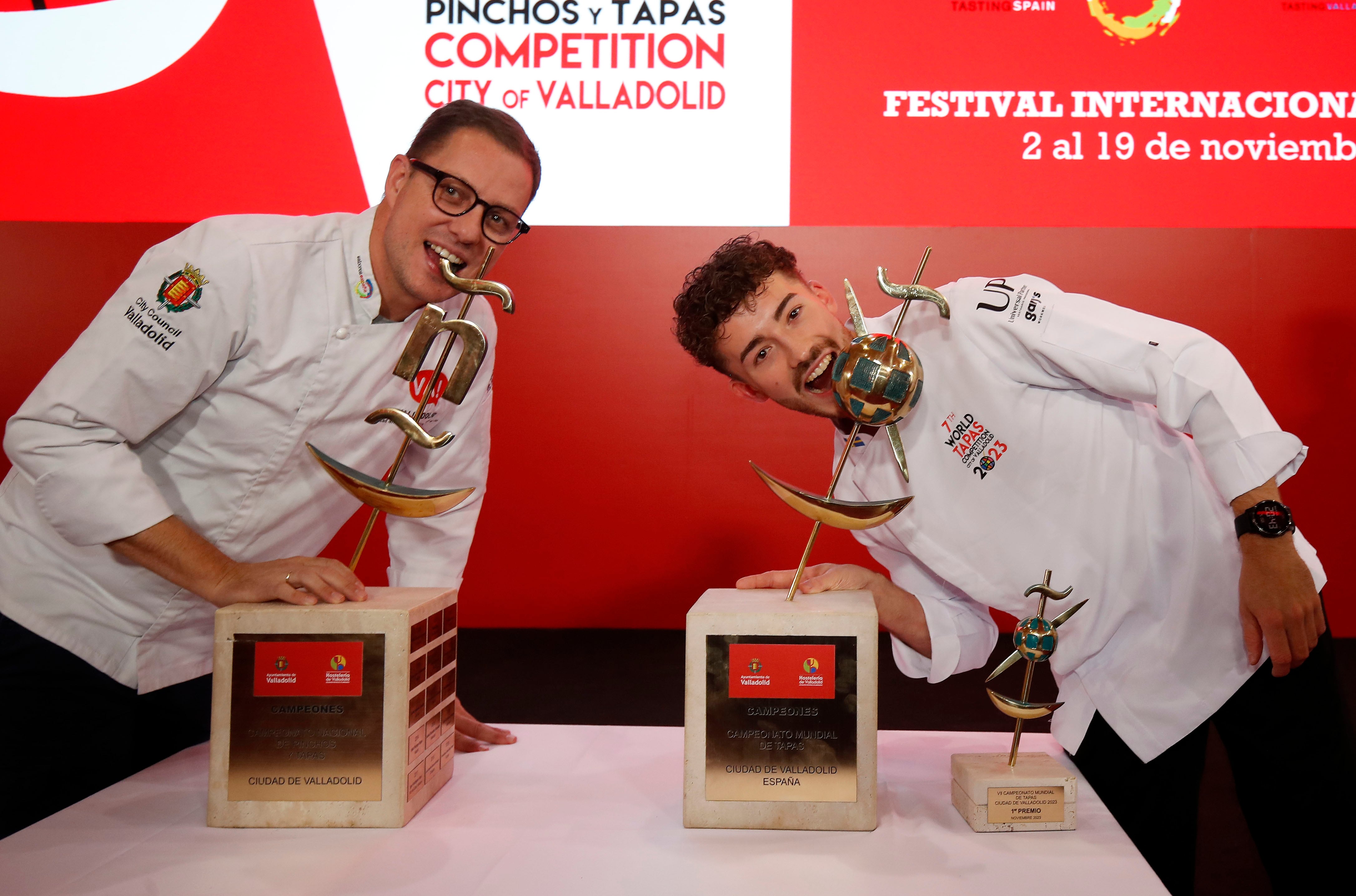 Ganadores del XIX Concurso Nacional de Pinchos y Tapas Ciudad de Valladolid y del VII Concurso Mundial de Tapas