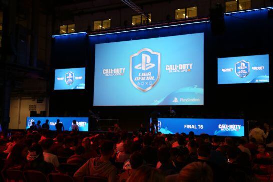 La feria también acogió las finales de juegos como Call of Duty Black Ops 3