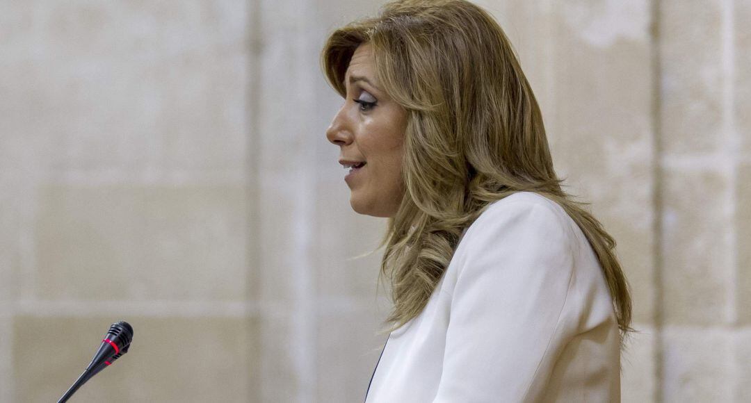 La presidenta de la Junta de Andalucía, Susana Díaz