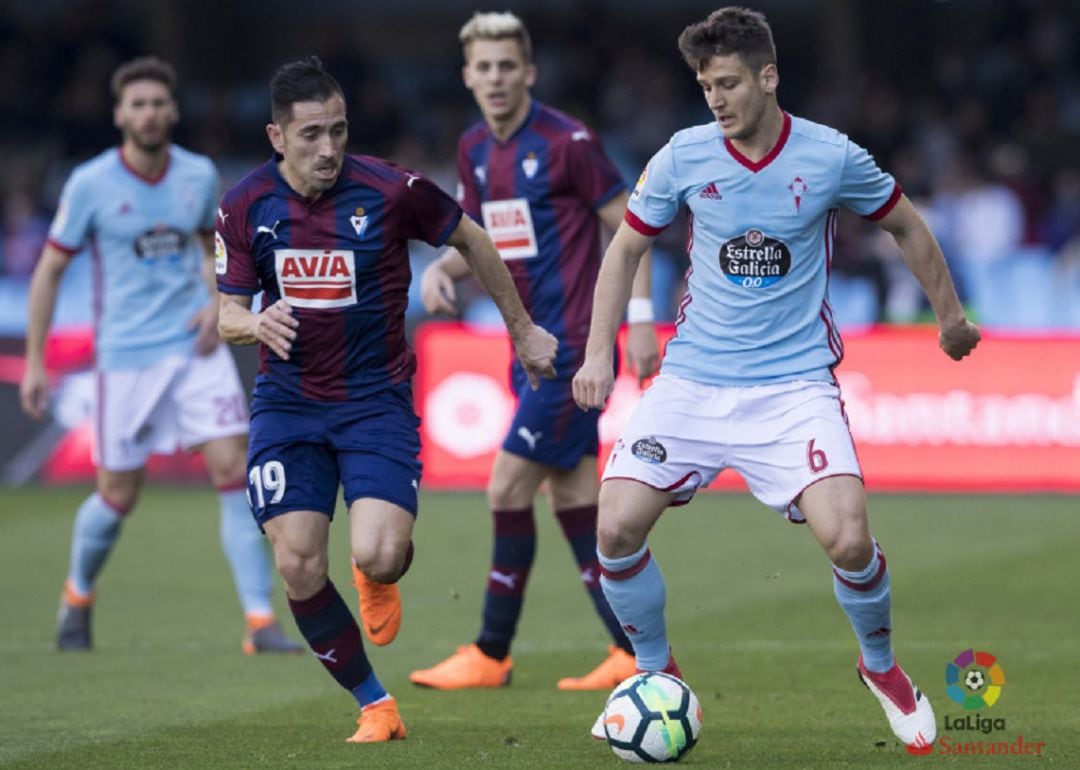 Nemanja Radoja con el Celta