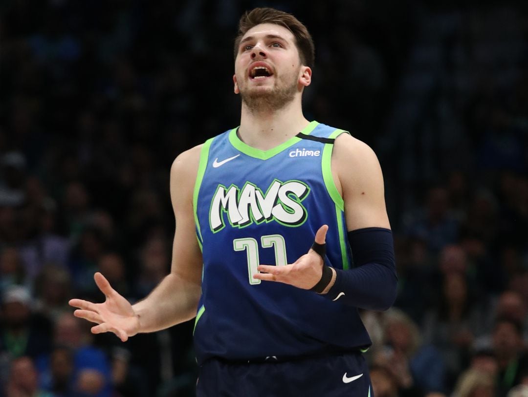 Luka Doncic, la estrella eslovena de los Mavericks.