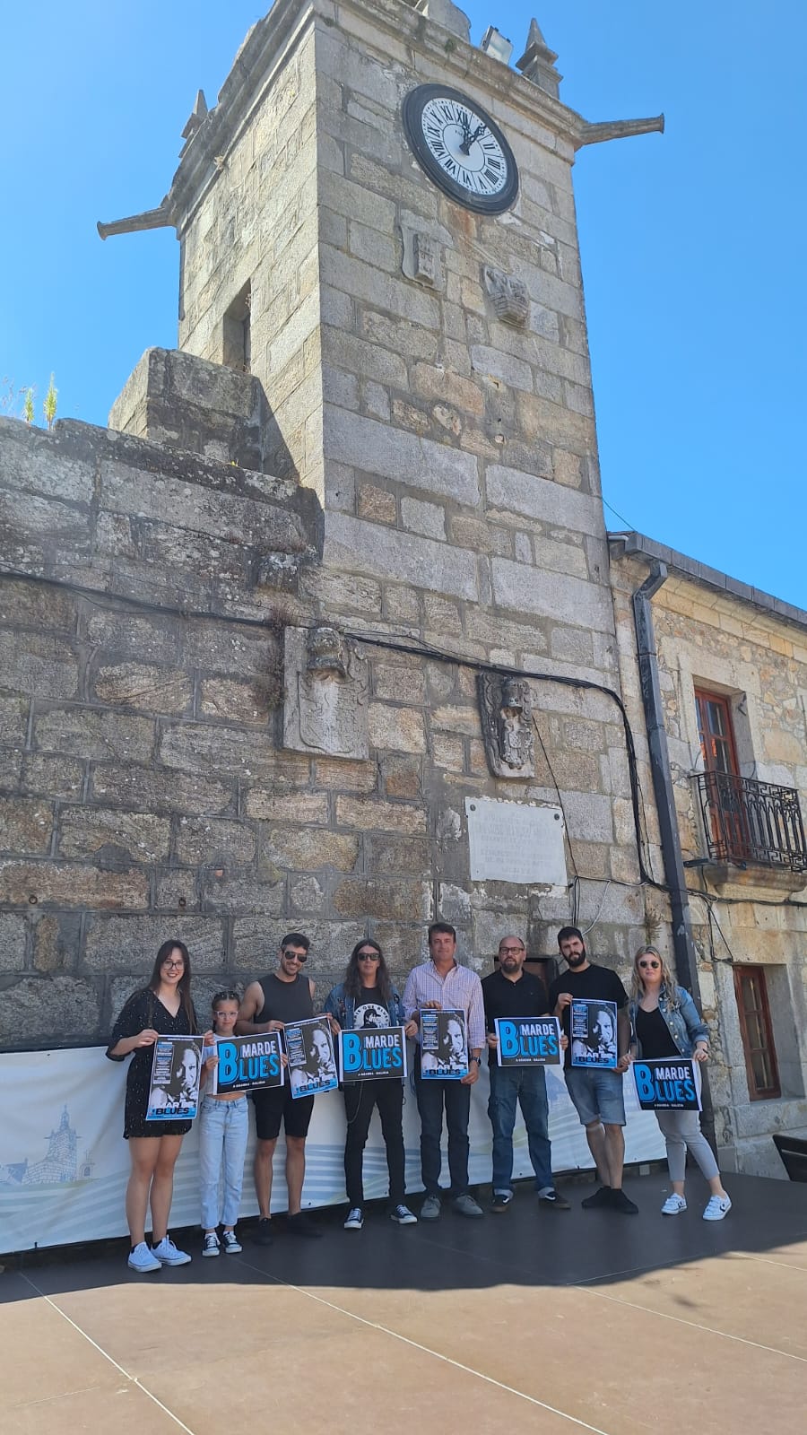 Presentación en A Guarda de Mar de Blues