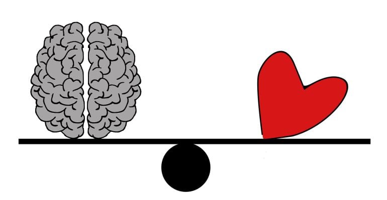 ¿Las personas somos más de cerebro o de corazón? 