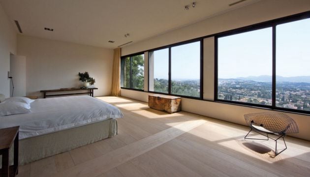 Vistas desde una habitación de la casa.