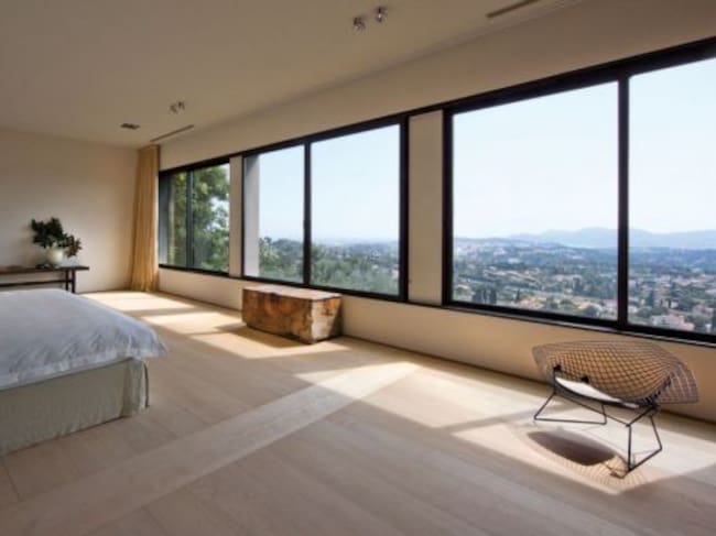 Vistas desde una habitación de la casa.