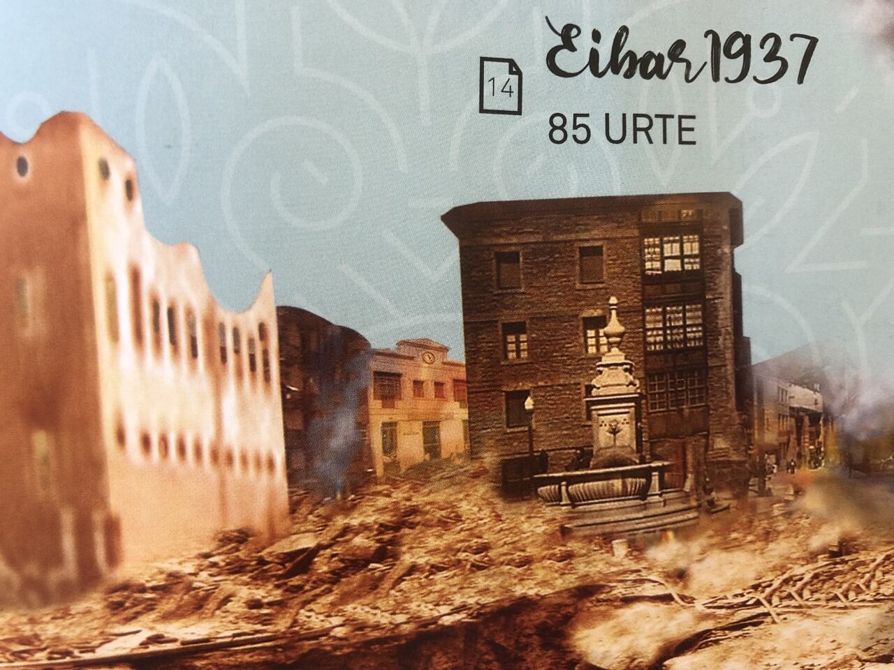 Eibar conmemorará el 85º aniversario de los bombardeos con actividades desde el 25 de abril