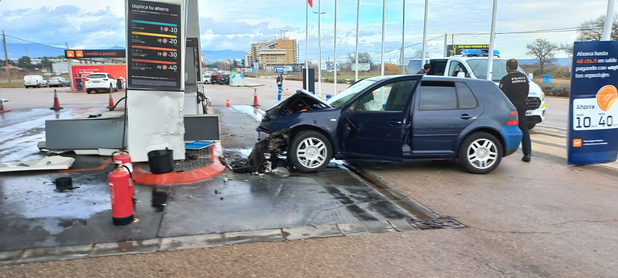 Estado en el que ha quedado el vehículo accidentado