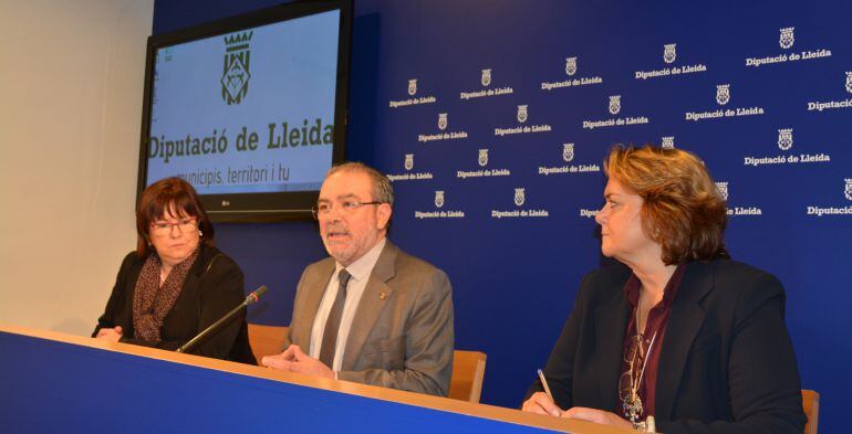 Joan Reñé, en roda de premsa