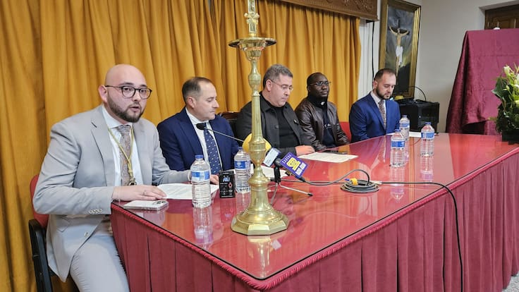 Jesús Cautivo en su Prendimiento protagonista del Cartel Oficial de la Semana Santa de Jódar 2024