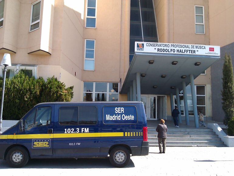 El Conservatorio Profesional de Música Rodolfo Halffter de Móstoles. 