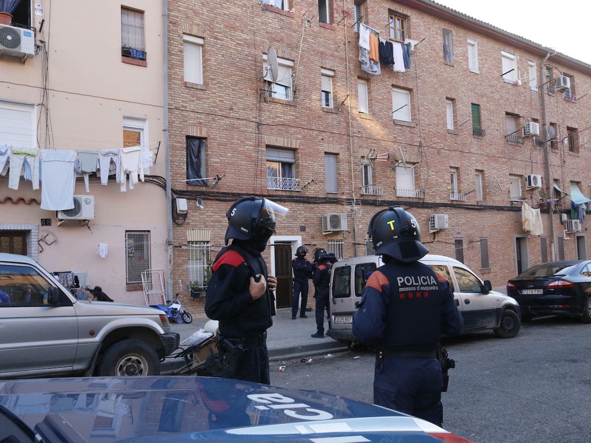Dispositiu dels Mossos a Lleida i Seròs per desarticular un entramat implicat en el tràfic de marihuana i armes