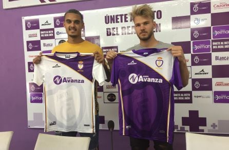 De izquierda a derecha, Manu Alem&aacute;n y Ernestas Juskevicius.