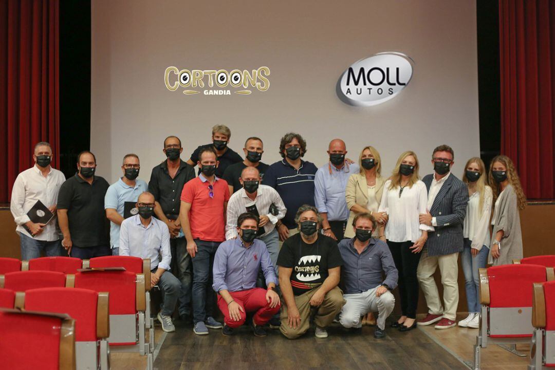 Jurado del premio Moll Autos del Festival Cortoons de Gandia